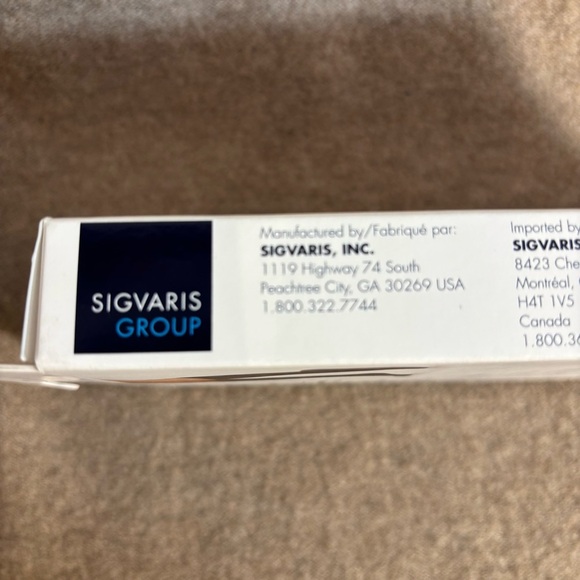 SIGVARIS WELL BEING Sz 7.5-9.5 Pink Stripe Compression Socks 15-20 mm hg NEW - Picture 7 of 9